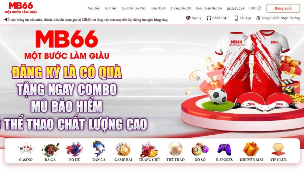Đăng Nhập MB66 - Hướng Dẫn Tiện Lợi Và Nhanh Chóng 16 Sau khi hoàn tất đăng nhập MB66 màn hình sẽ hiển thị như trên